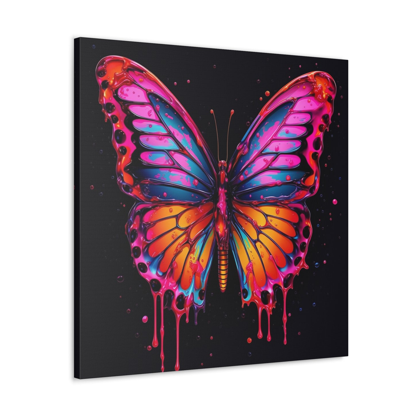 Canvas Gallery Wraps Pink Butterfly Flair 1