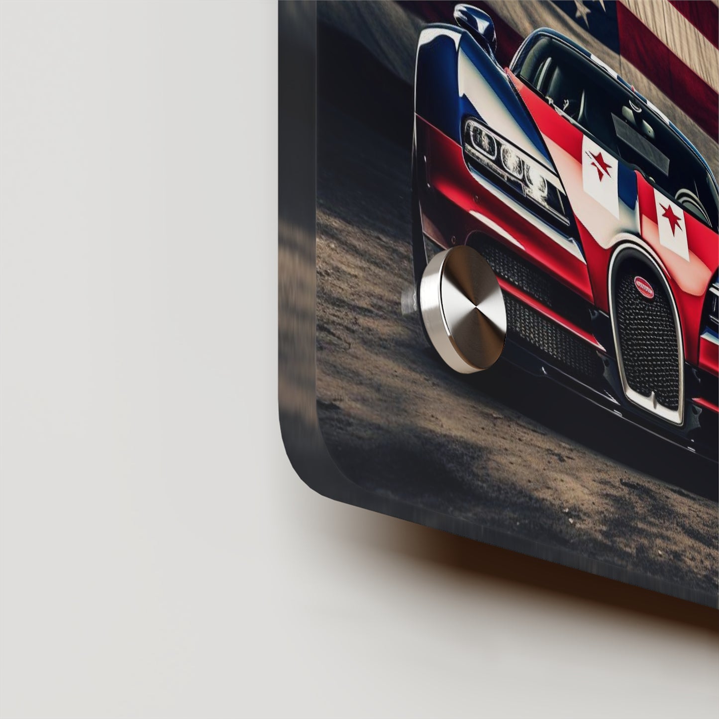 Acrylic Wall Art Panels Bugatti American Flag 5