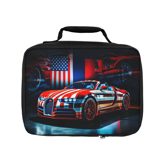 Lunch Bag Macro Bugatti American Flag 2