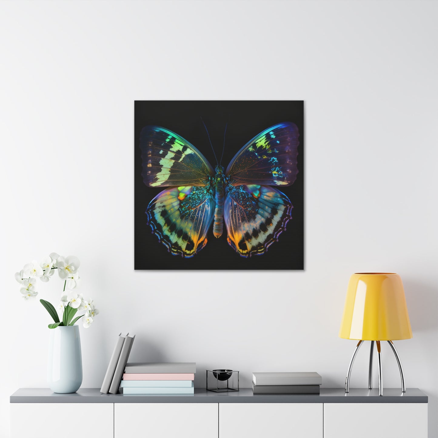 Canvas Gallery Wraps Neon Butterfly Flair 4