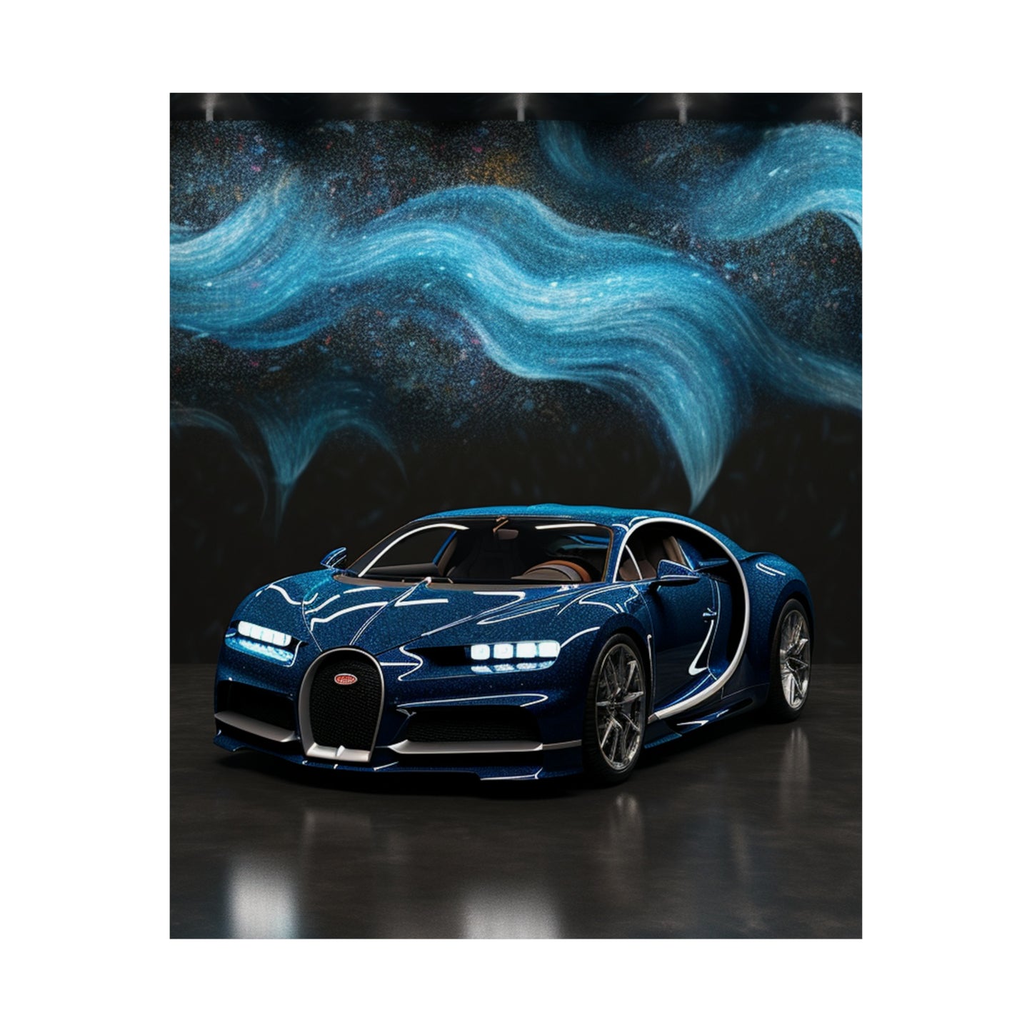 Premium Matte Vertical Posters Hyper Bugatti 3