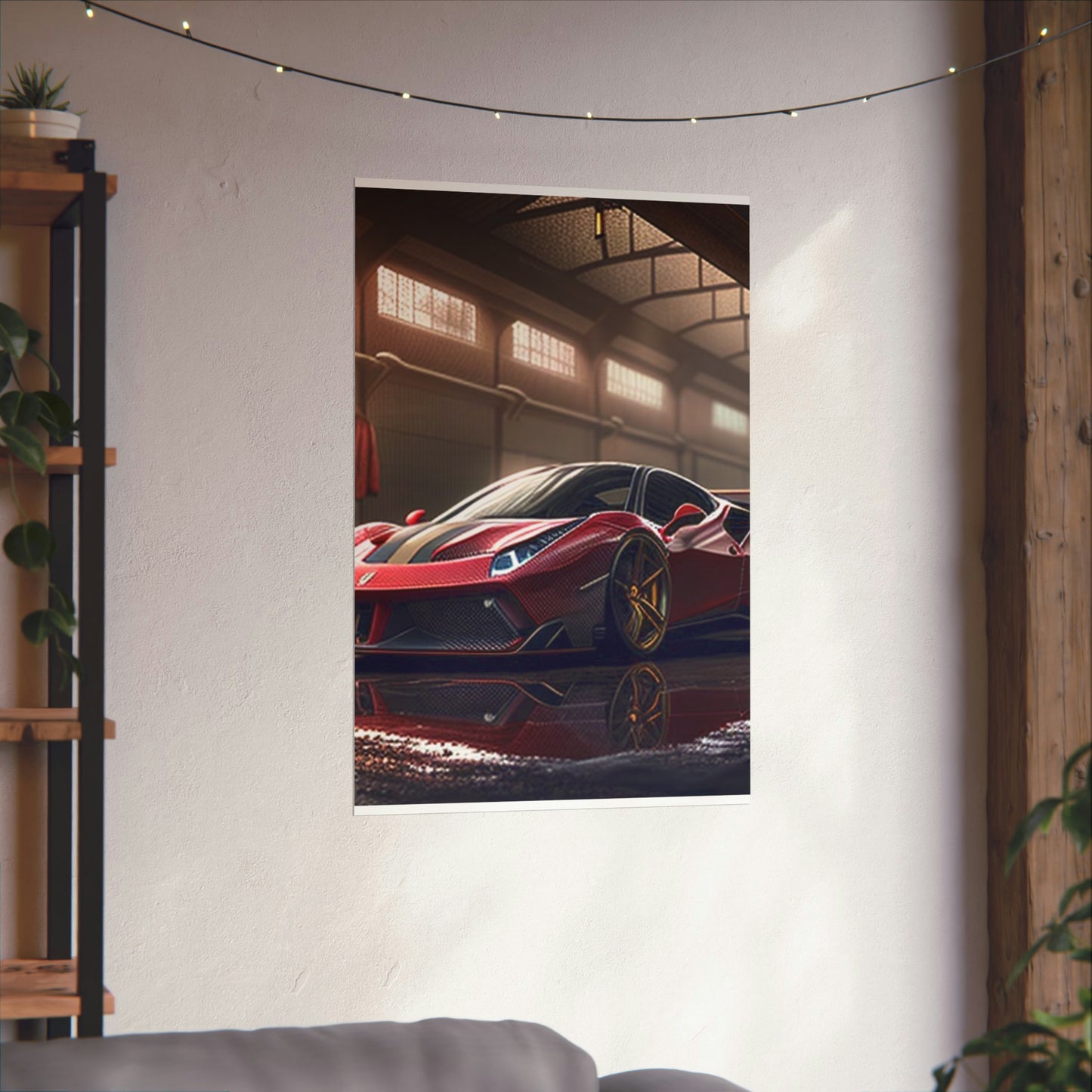 Premium Matte Vertical Posters Ferrari Hyper 4