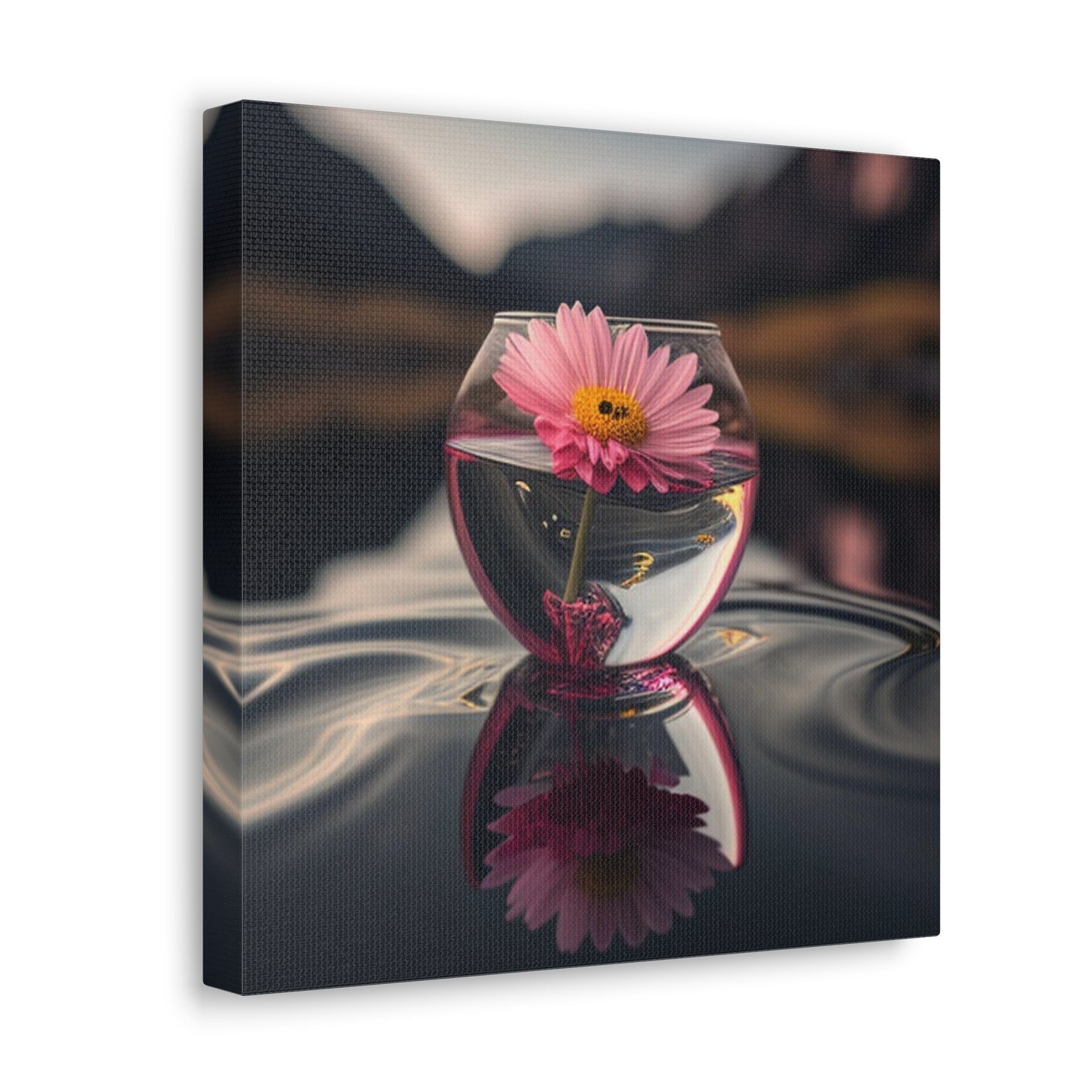 Canvas Gallery Wraps Pink Daisy 1