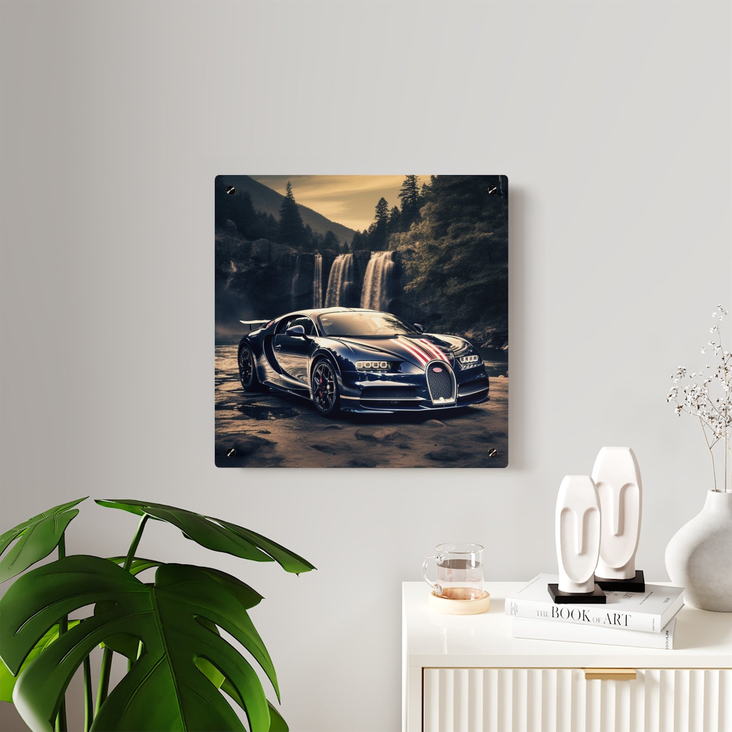 Acrylic Wall Art Panels Bugatti Waterfall 2