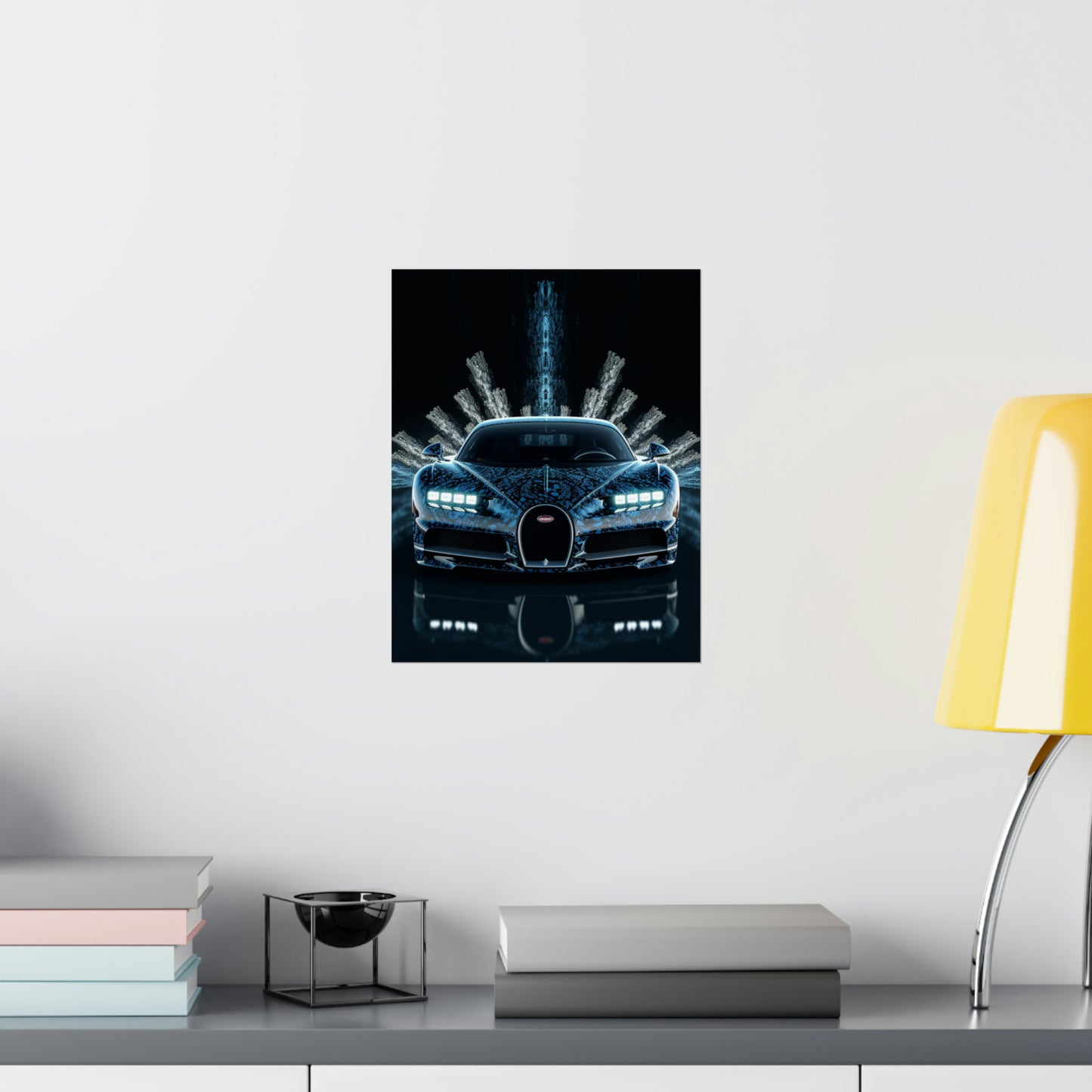 Premium Matte Vertical Posters Hyper Bugatti 2