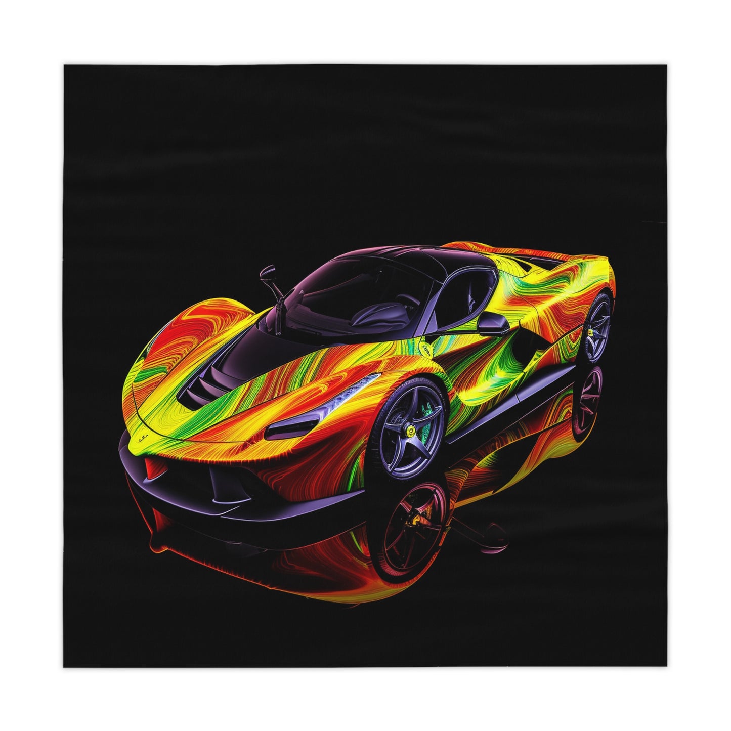 Tablecloth Ferrari Neon 4