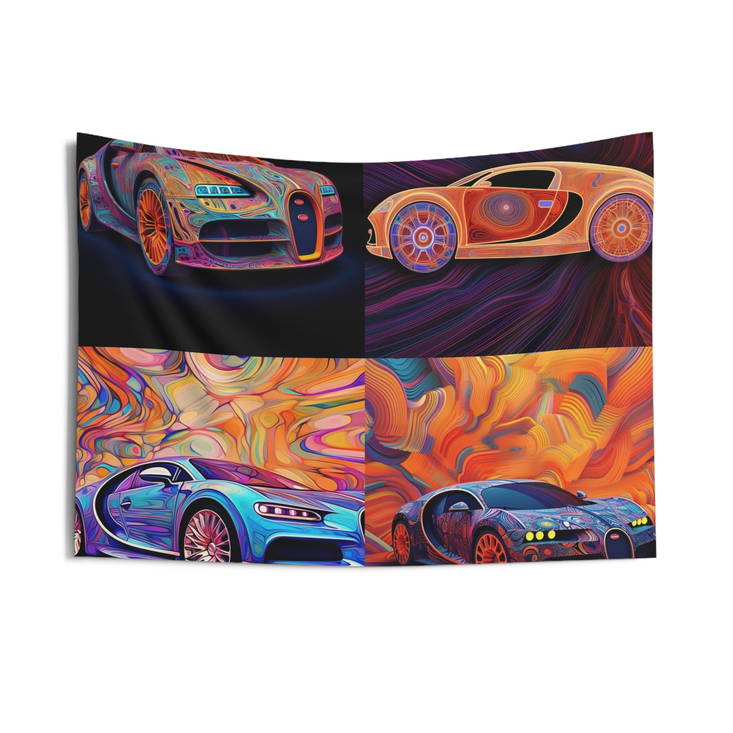 Indoor Wall Tapestries Bugatti Abstract Concept 5