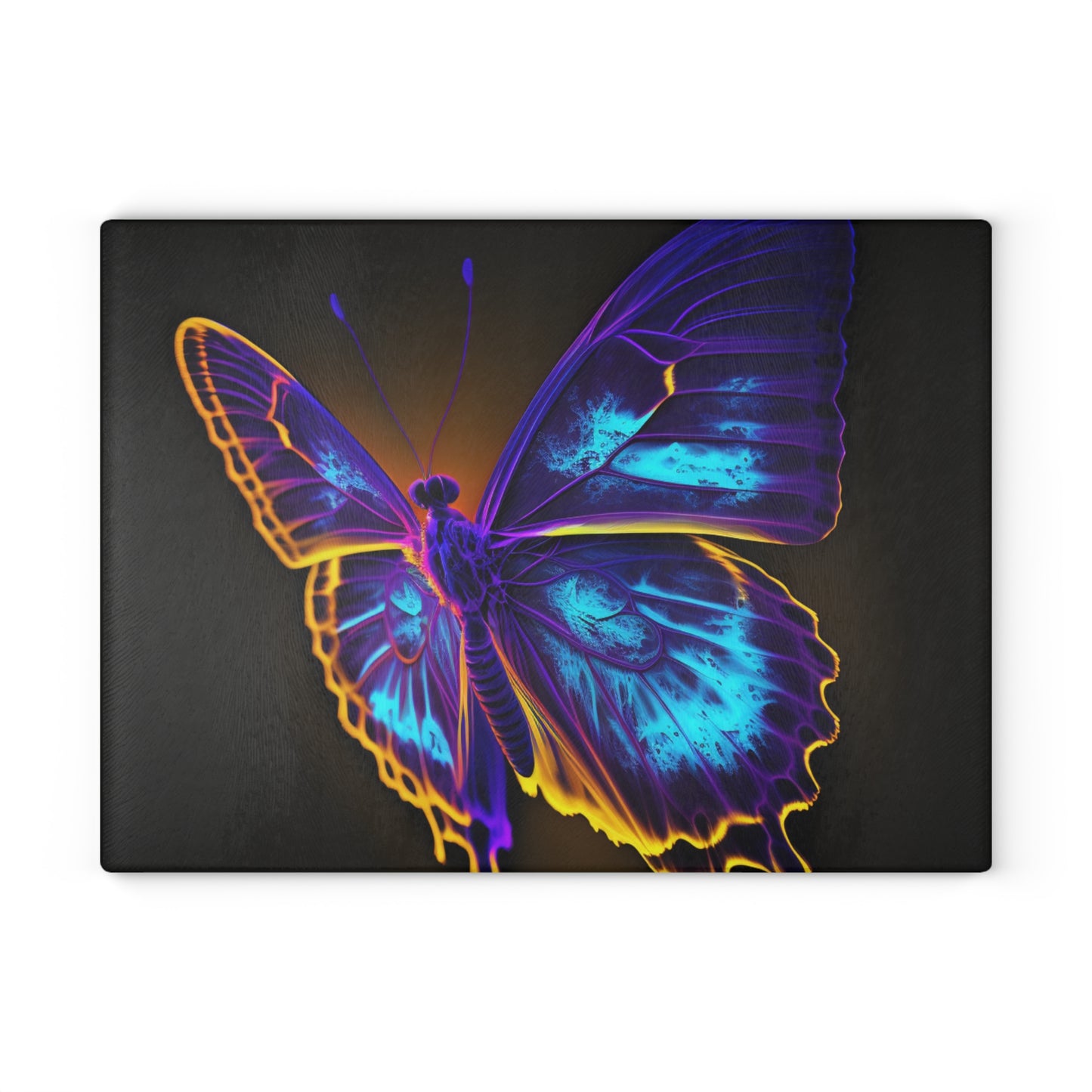 Glass Cutting Board Thermal Butterfly 4