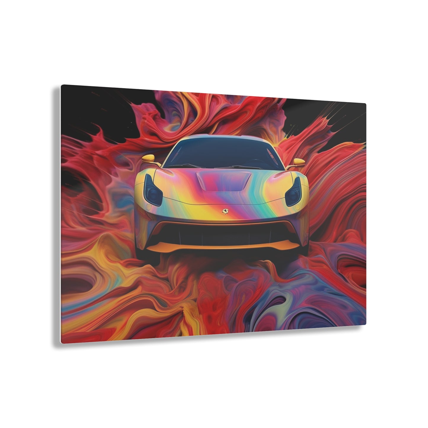 Acrylic Prints Ferrari Water Fusion 1