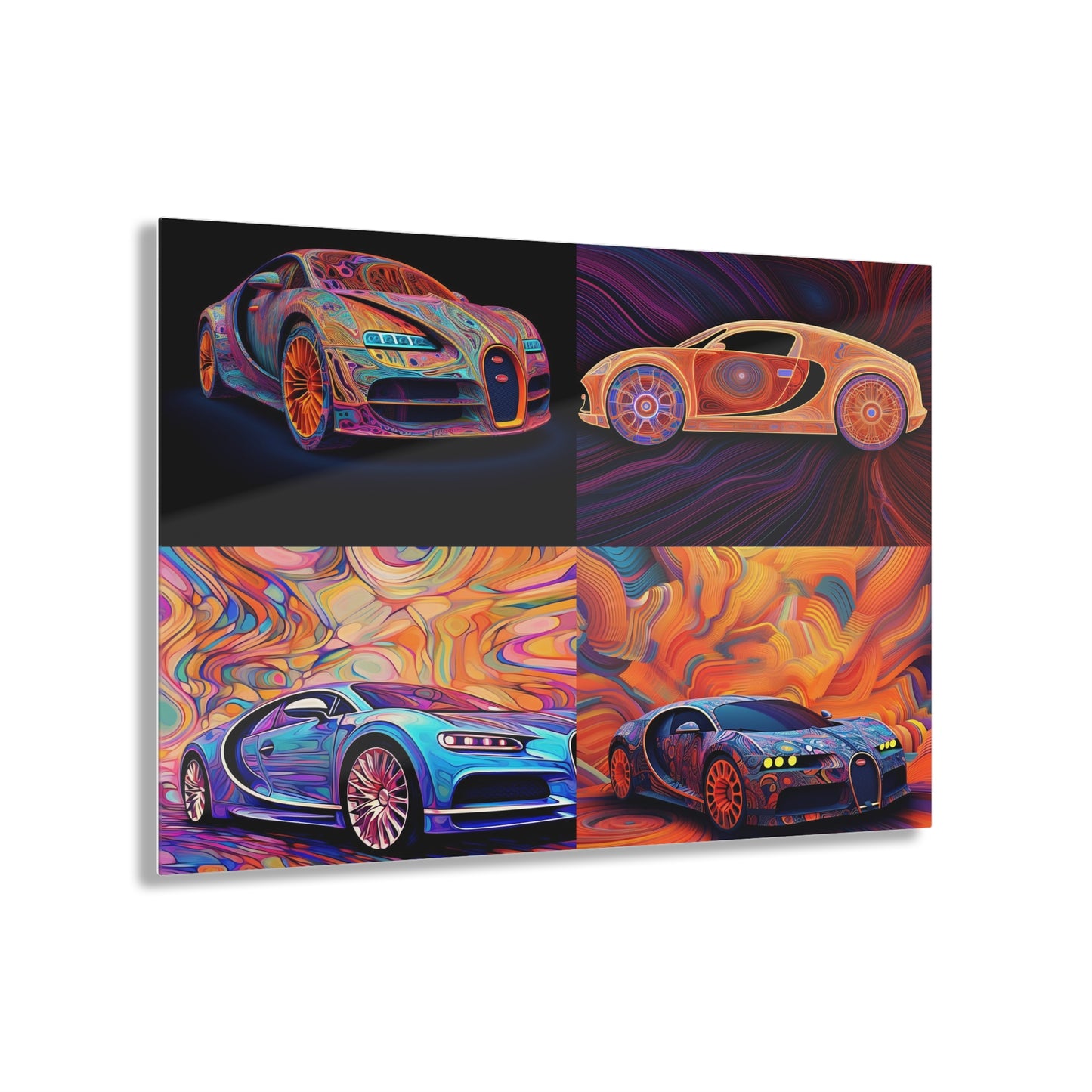 Acrylic Prints Bugatti Abstract Concept 5