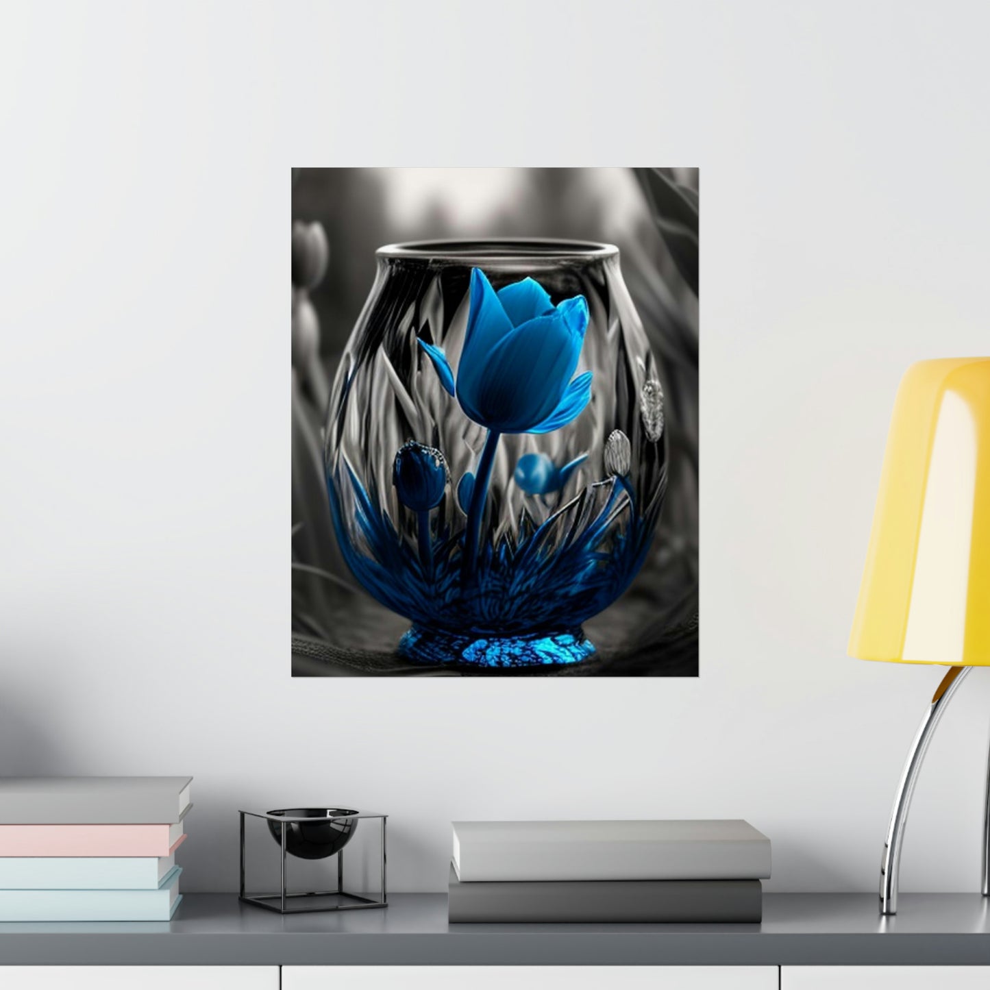 Premium Matte Vertical Posters Tulip 2