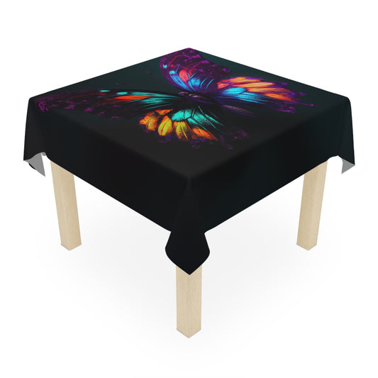 Tablecloth Hyper Colorful Butterfly Purple 1
