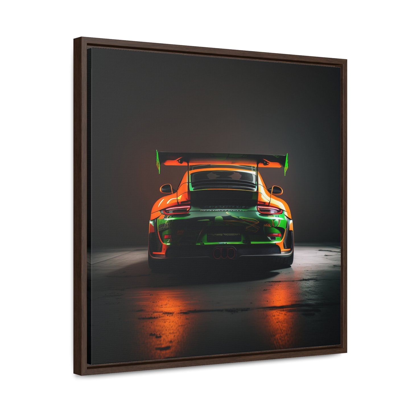 Gallery Canvas Wraps, Square Frame Porsche Color 3