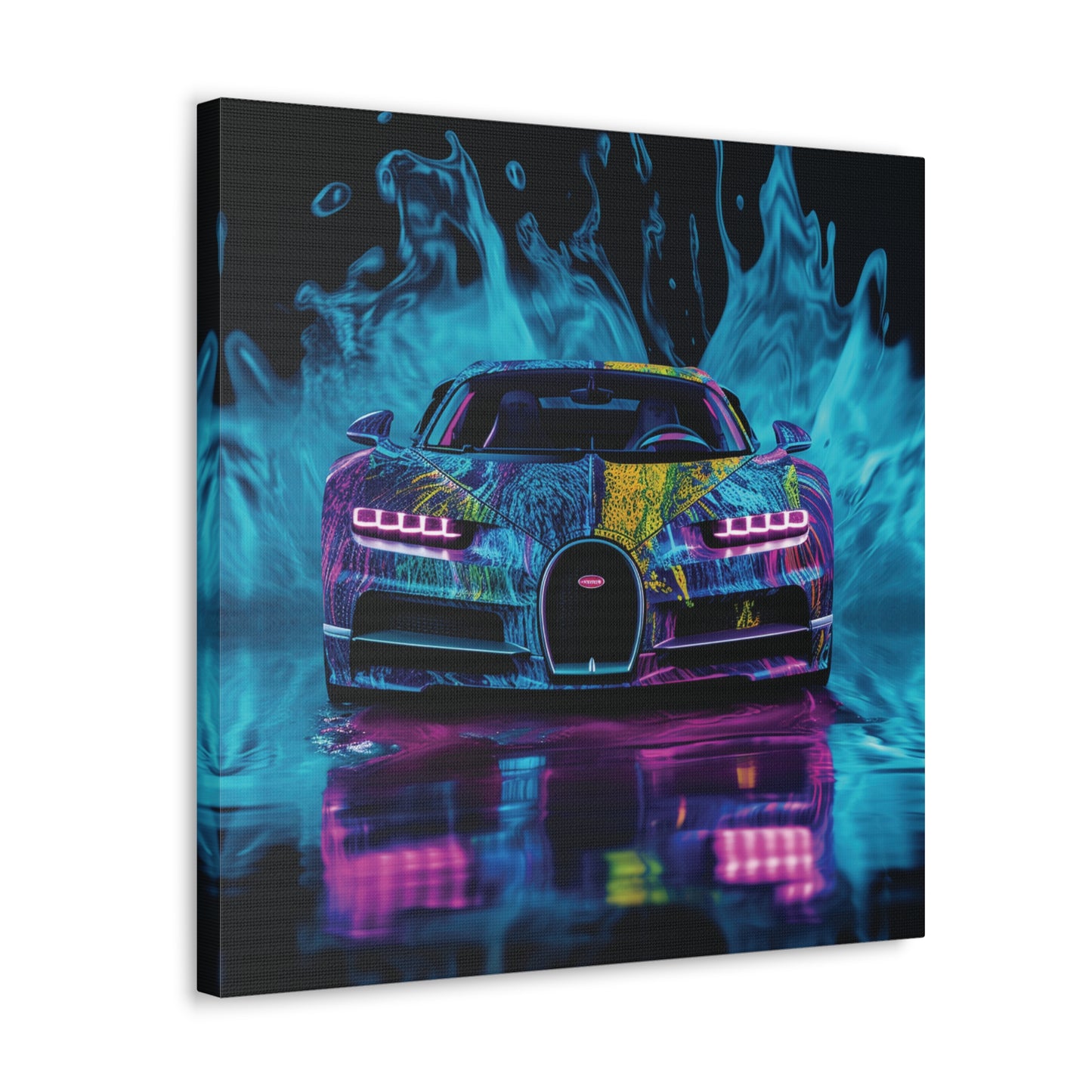Canvas Gallery Wraps Bugatti Water 2
