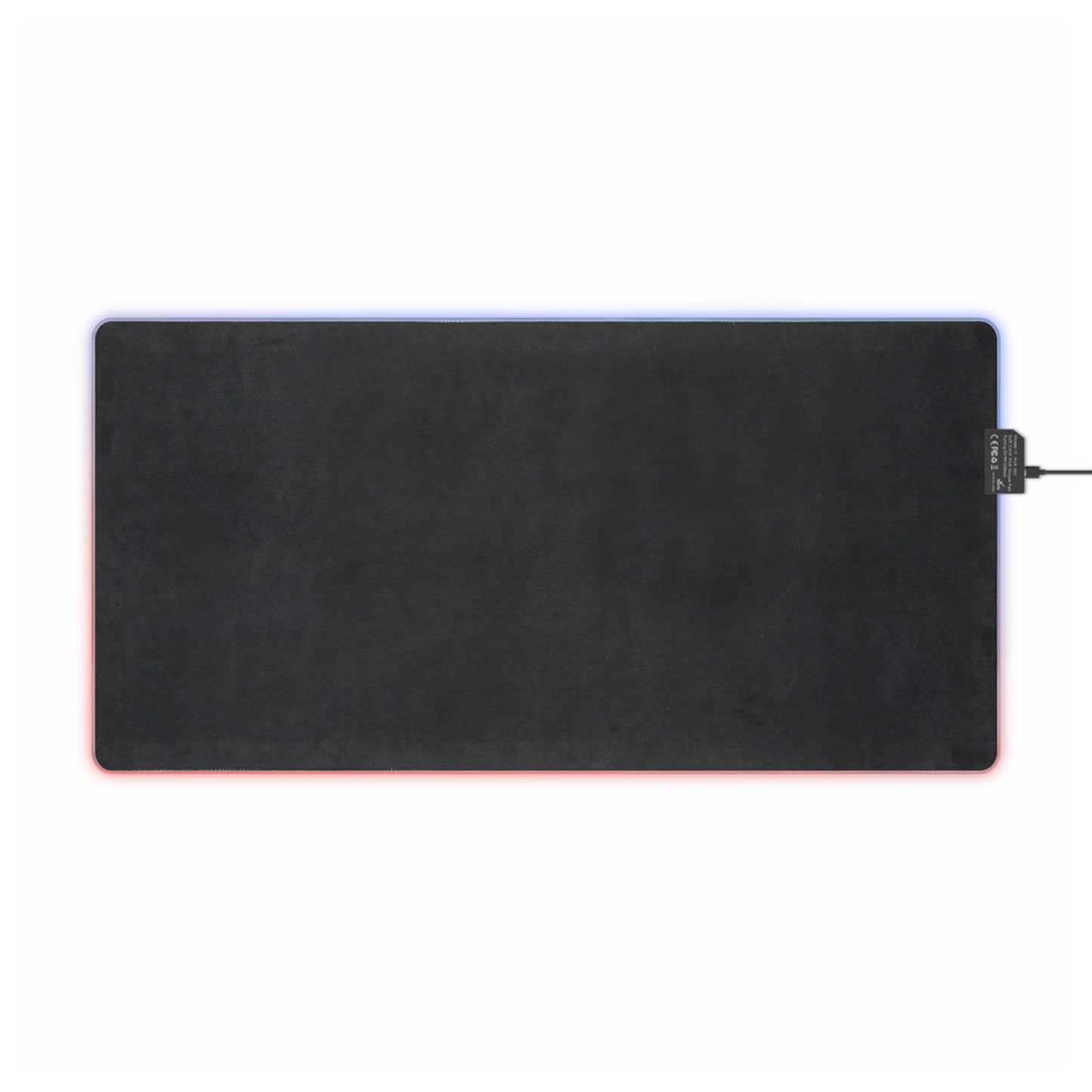 LED Gaming Mouse Pad American Flag Porsche Abstract 1