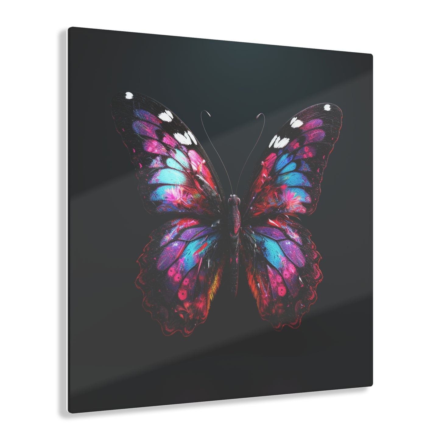 Acrylic Prints Hyper Butterfly Real