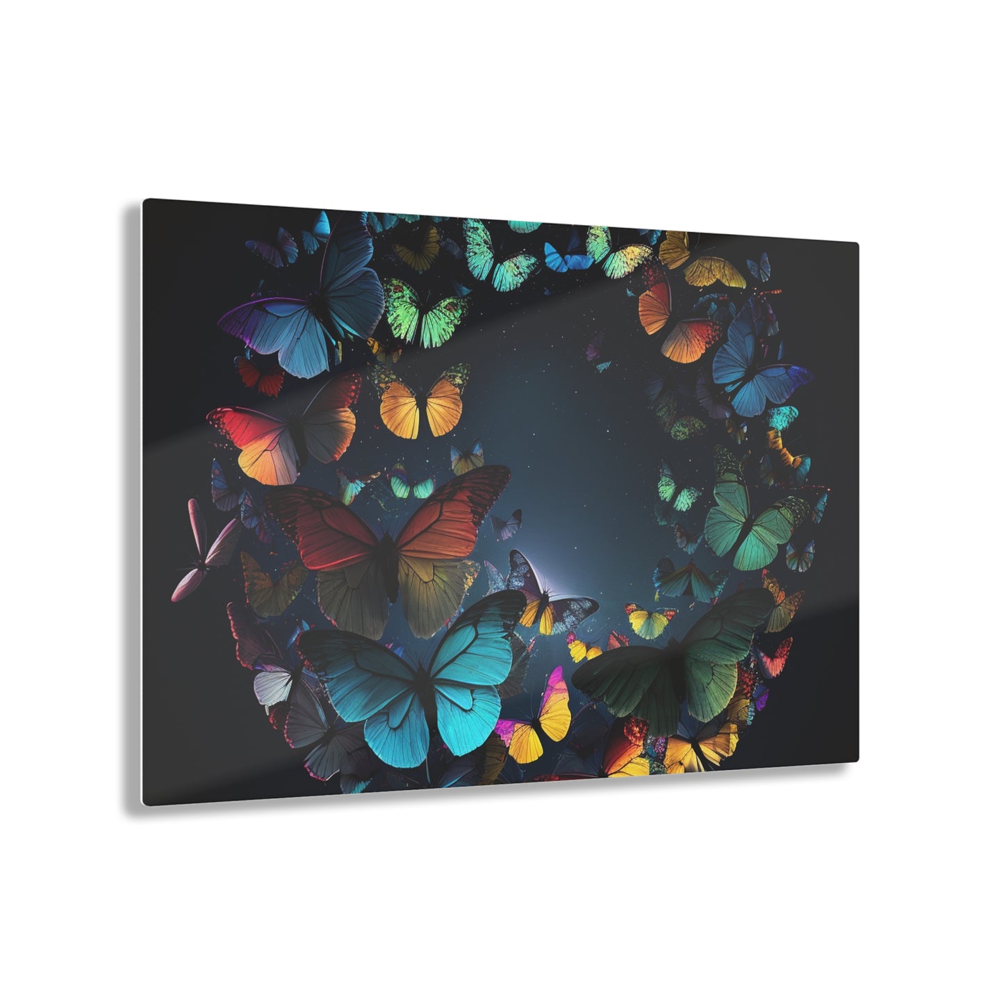 Acrylic Prints Moon Butterfly 3