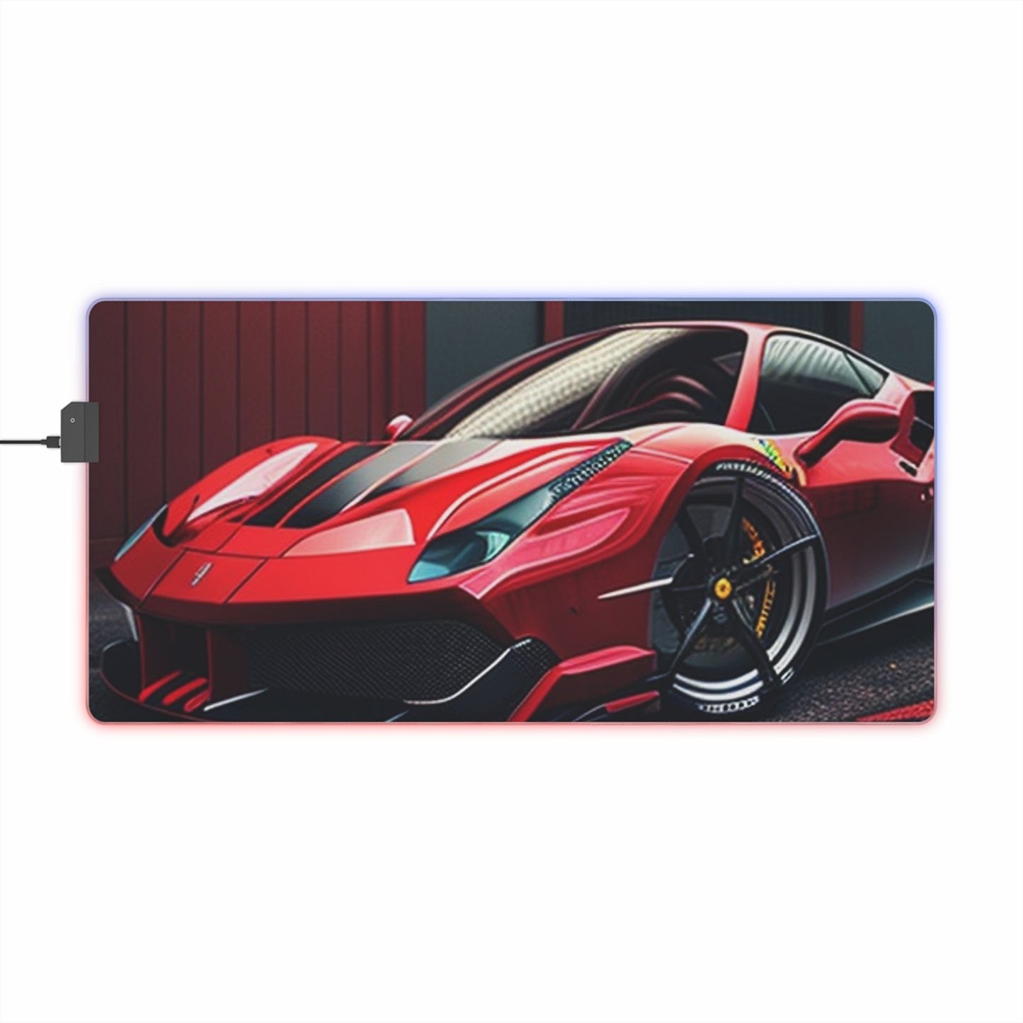 LED Gaming Mouse Pad Ferrari Hyper 1