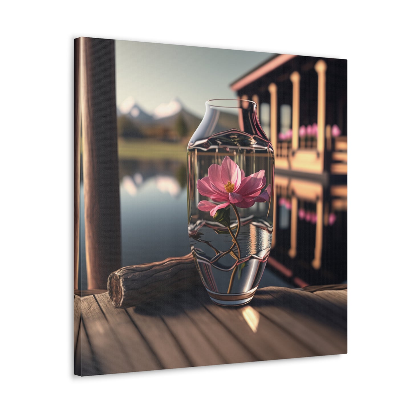 Canvas Gallery Wraps Pink Magnolia 1