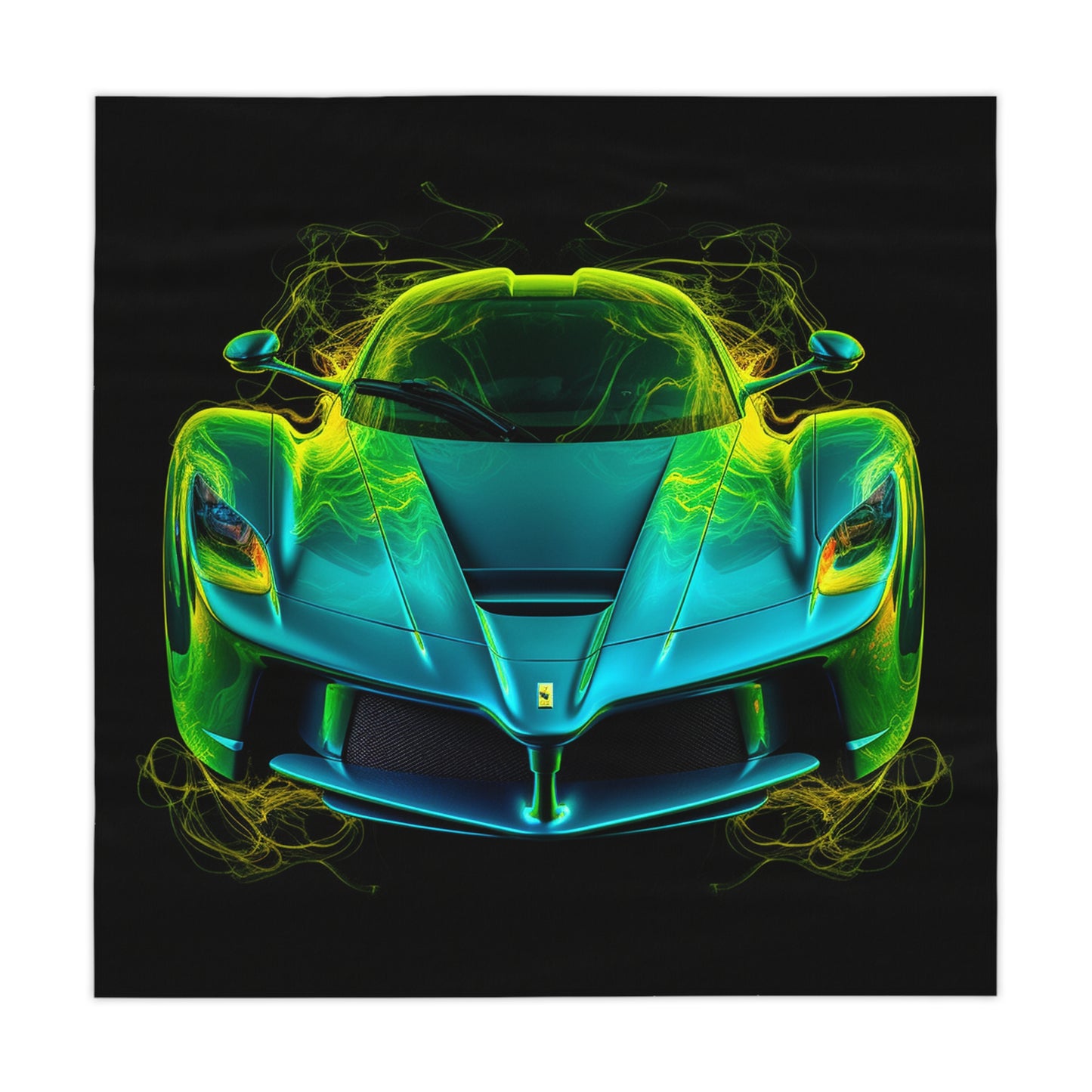 Tablecloth Ferrari Neon 2