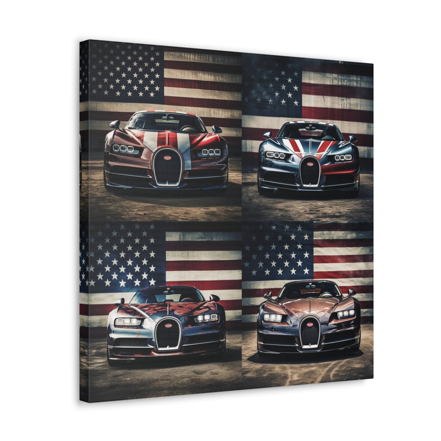 Canvas Gallery Wraps Bugatti Flag 5