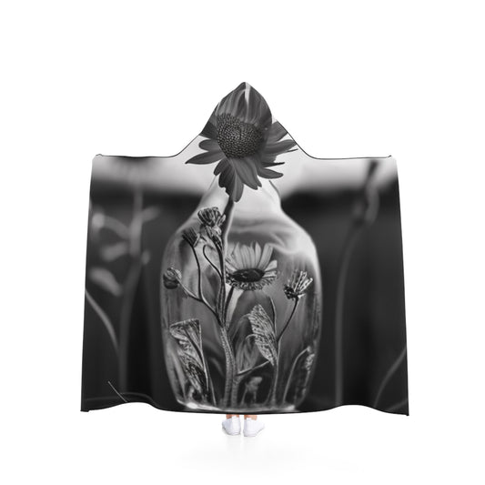 Hooded Blanket Yellw Sunflower in a vase 2