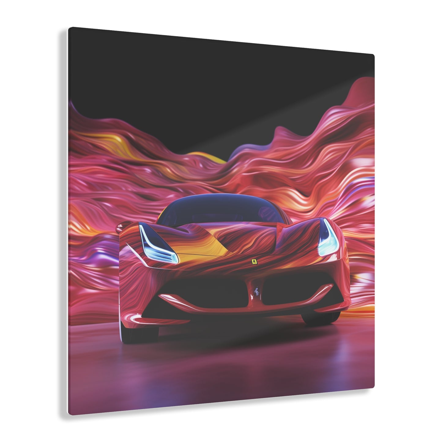 Acrylic Prints Ferrari Water Fusion 3