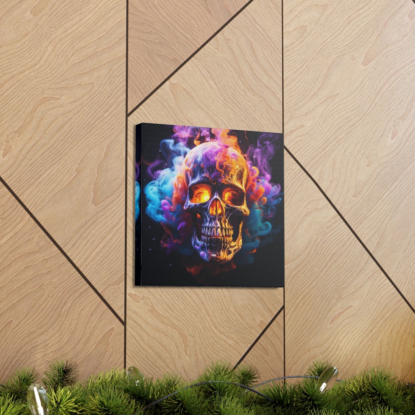 Canvas Gallery Wraps Macro Skull 2