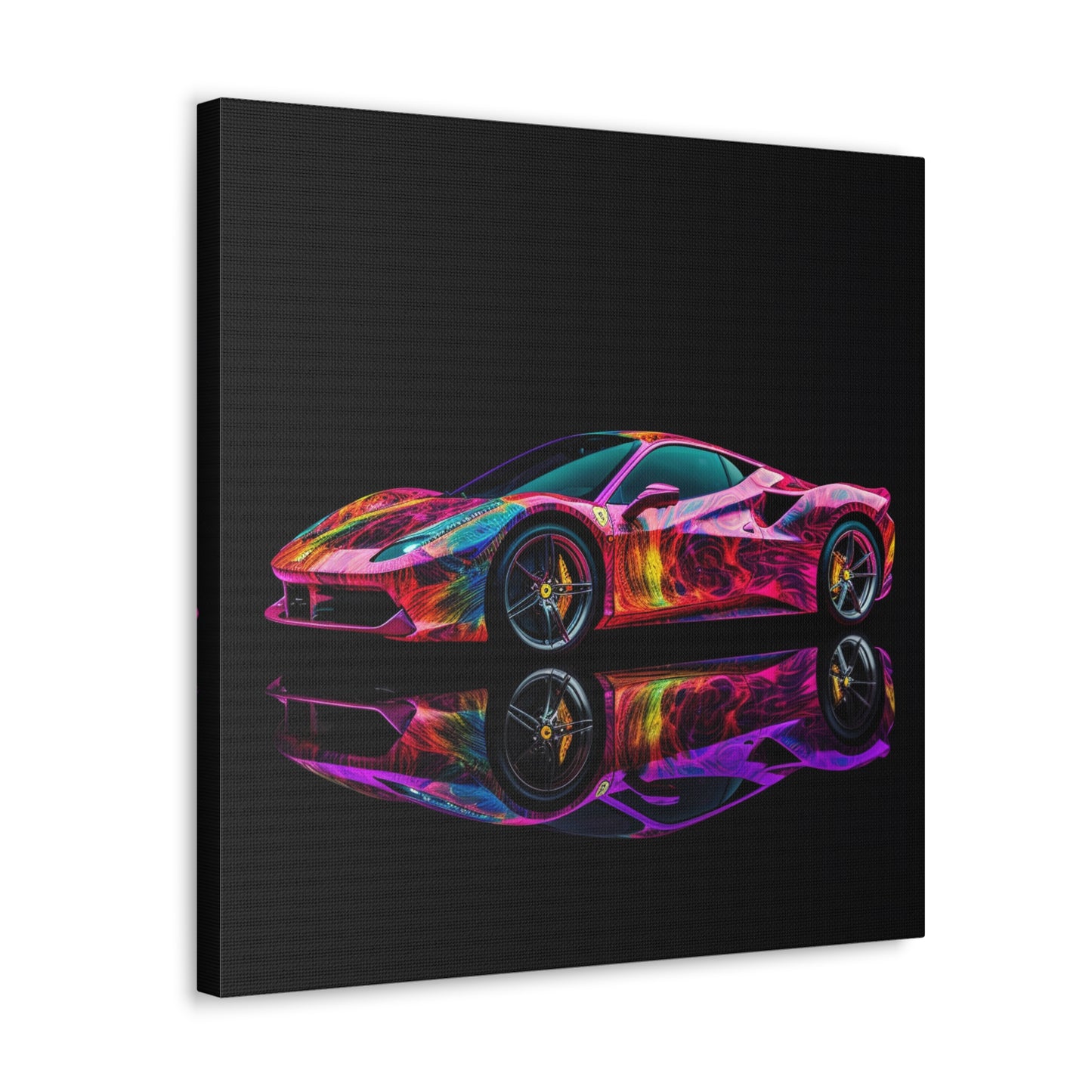 Canvas Gallery Wraps Ferrari Color 4