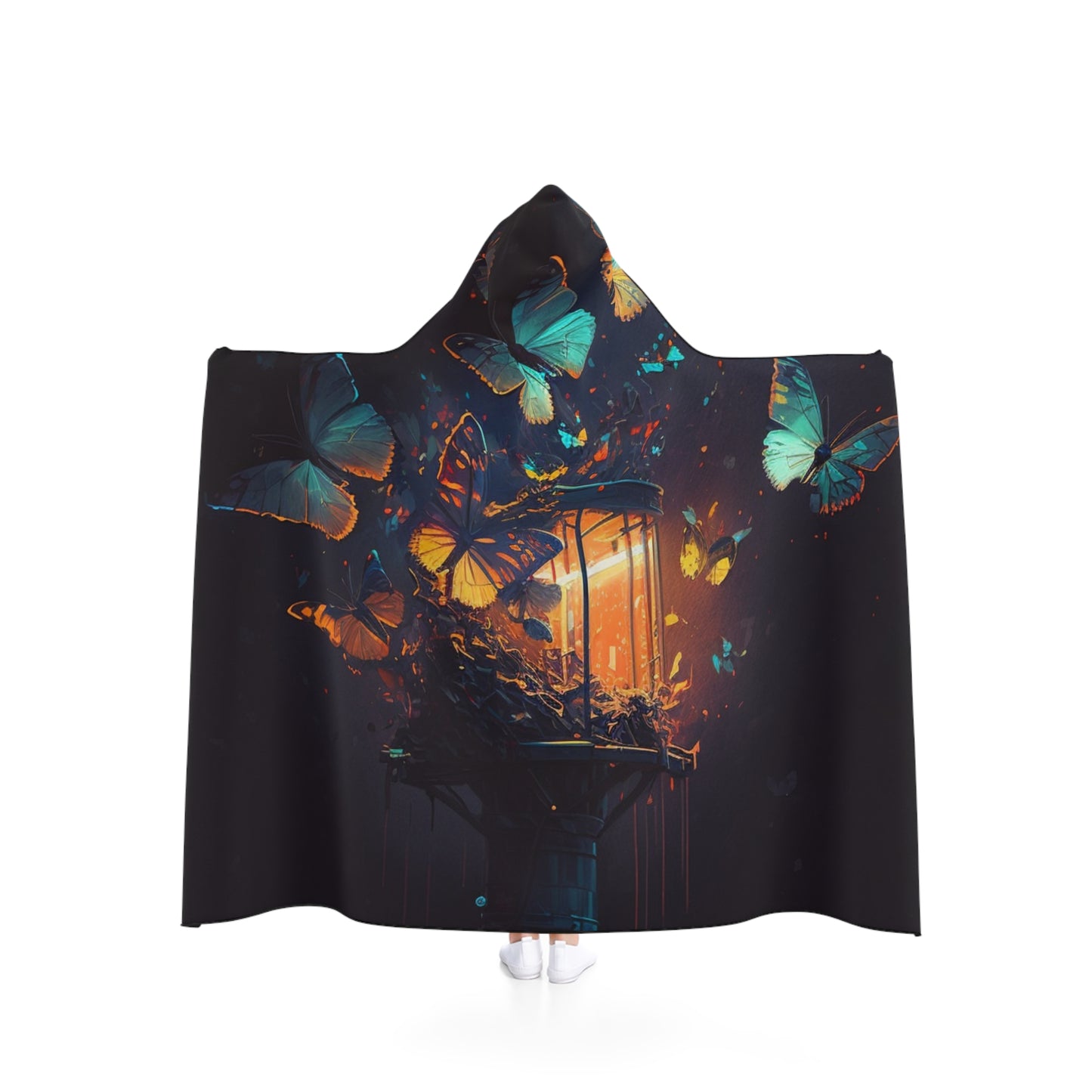 Hooded Blanket Street Light Butterfly 1