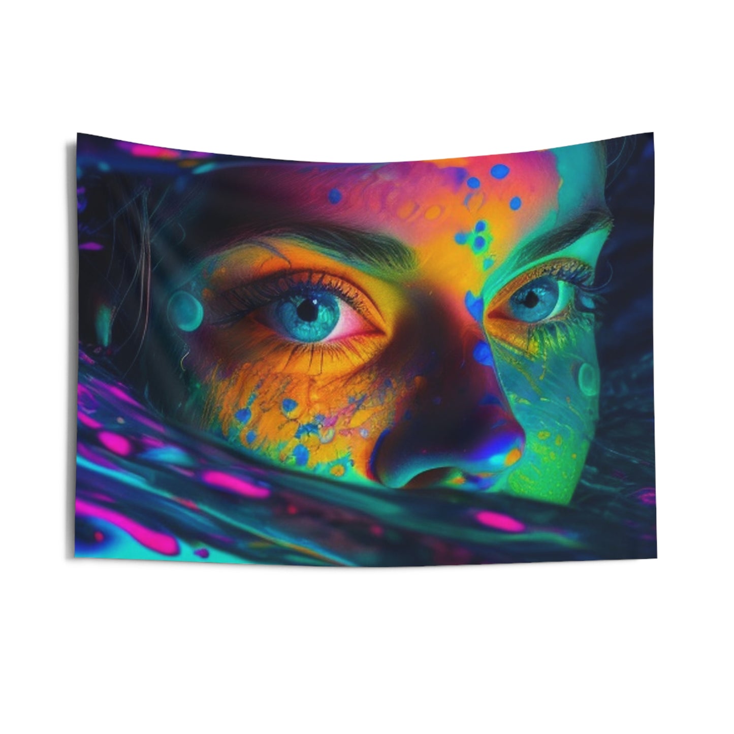 Indoor Wall Tapestries Florescent Glow 3