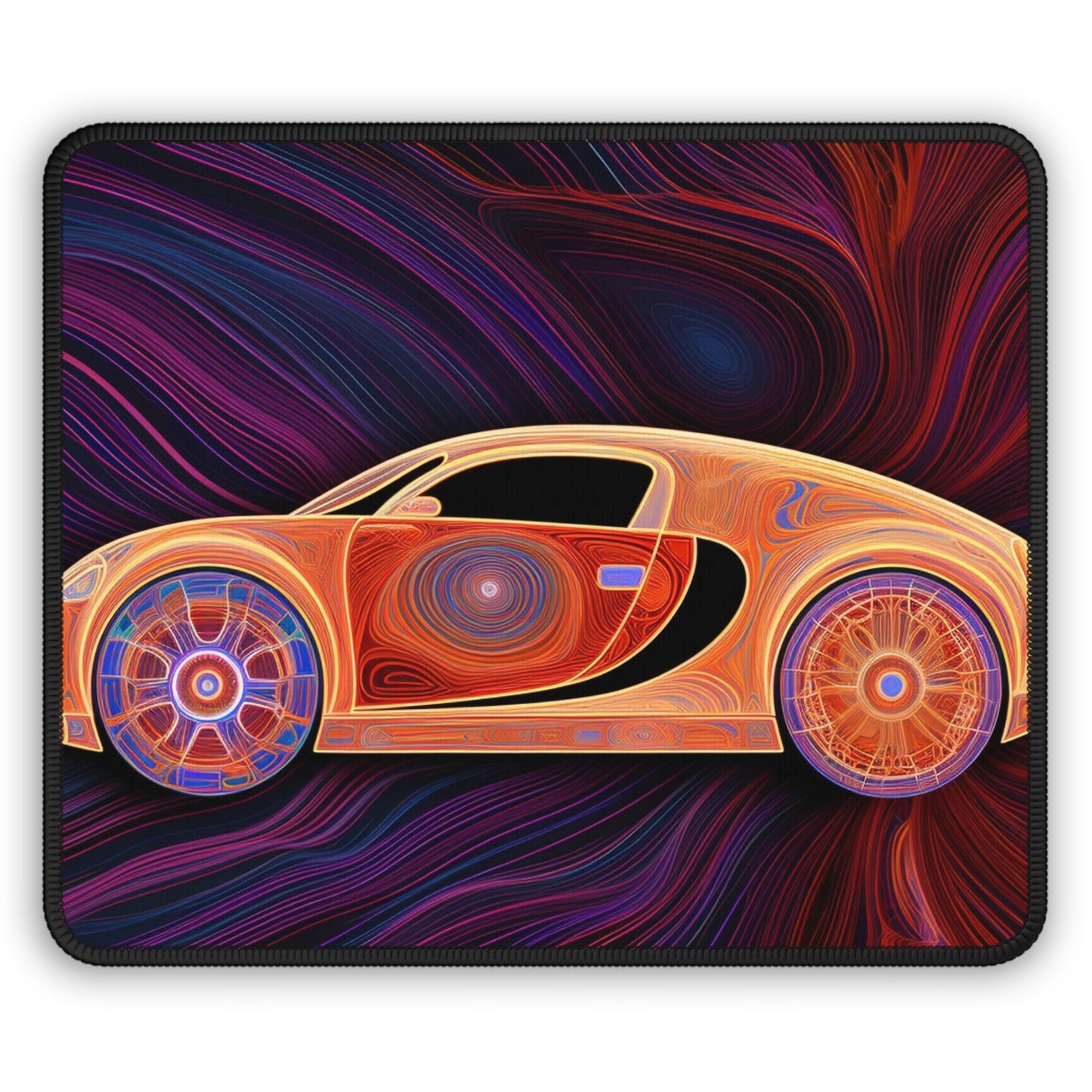 Gaming Mouse Pad  Bugatti Abstract Concept 2