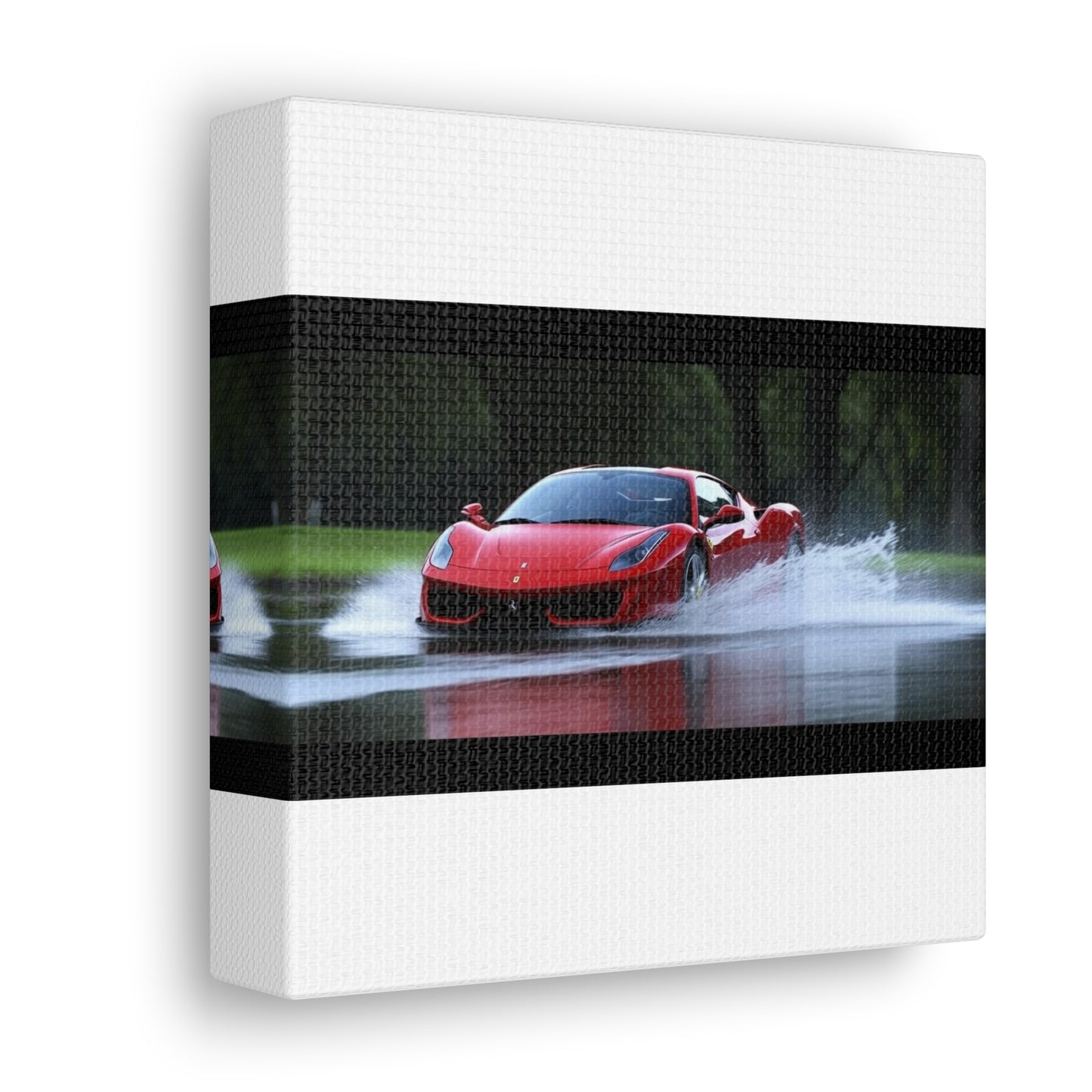 Canvas Gallery Wraps Water Ferrari Splash 2