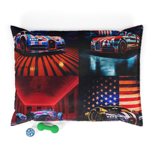Pet Bed Macro Bugatti American Flag 5