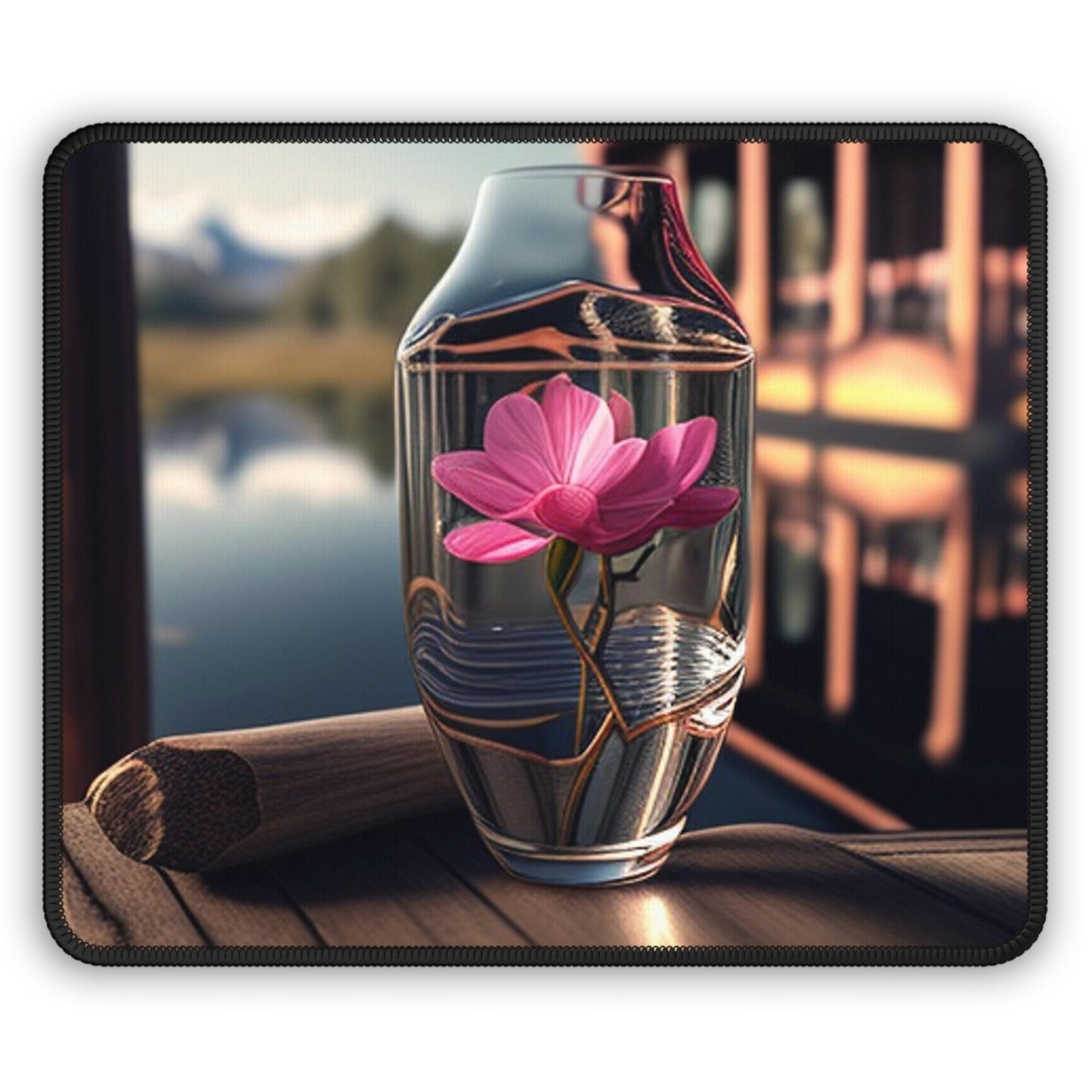 Gaming Mouse Pad  Magnolia in a Glass vase 3