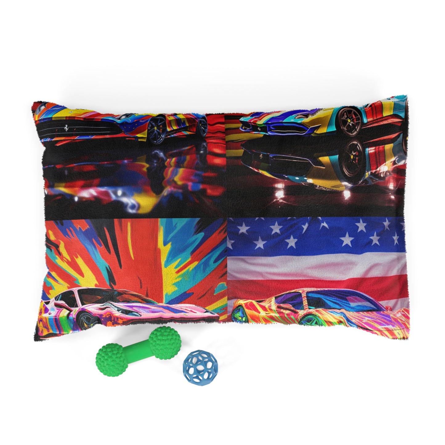 Pet Bed Hyper Colorfull Ferrari 5