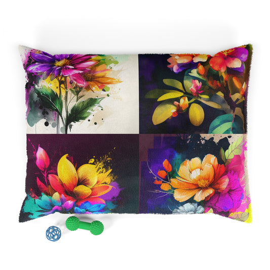 Pet Bed Bright Spring Flowers 5