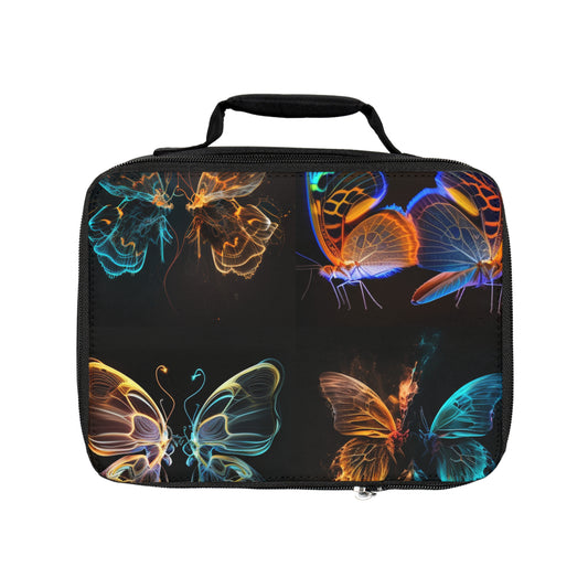 Lunch Bag Neon Glo Butterfly 5