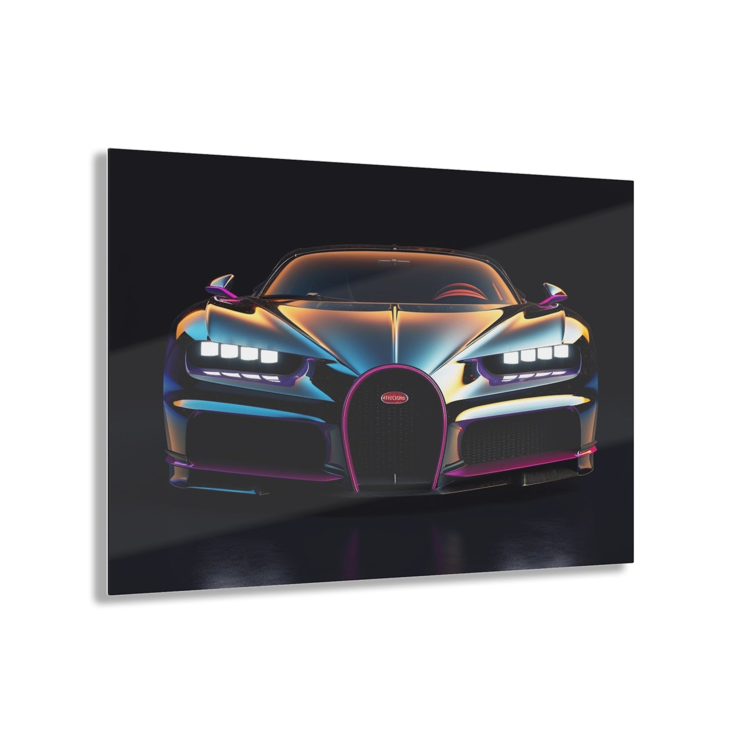 Acrylic Prints Hyper Bugatti Chiron 1