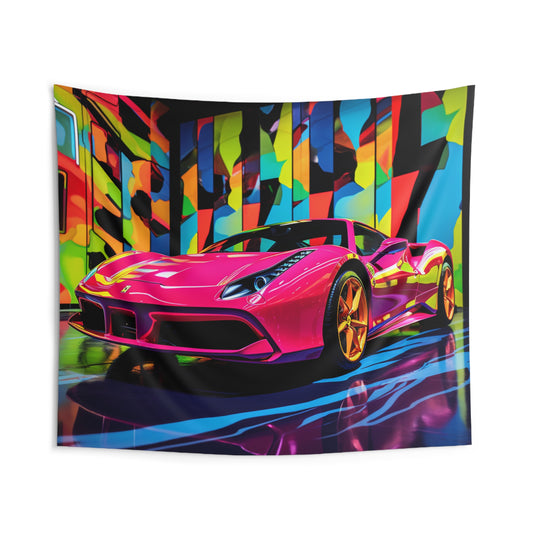 Indoor Wall Tapestries Ferrari Flair Macro 1