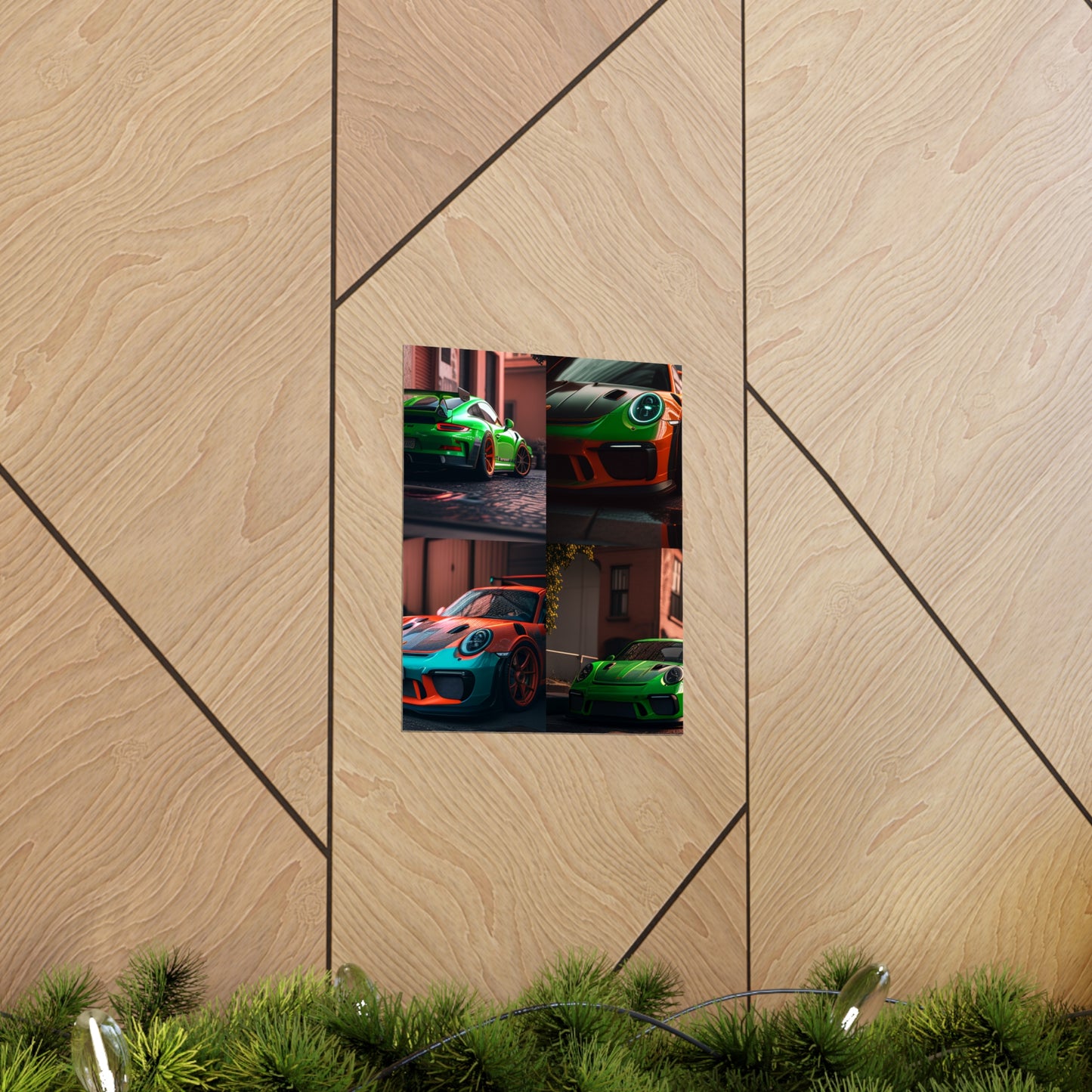 Premium Matte Vertical Posters porsche 911 gt3 5