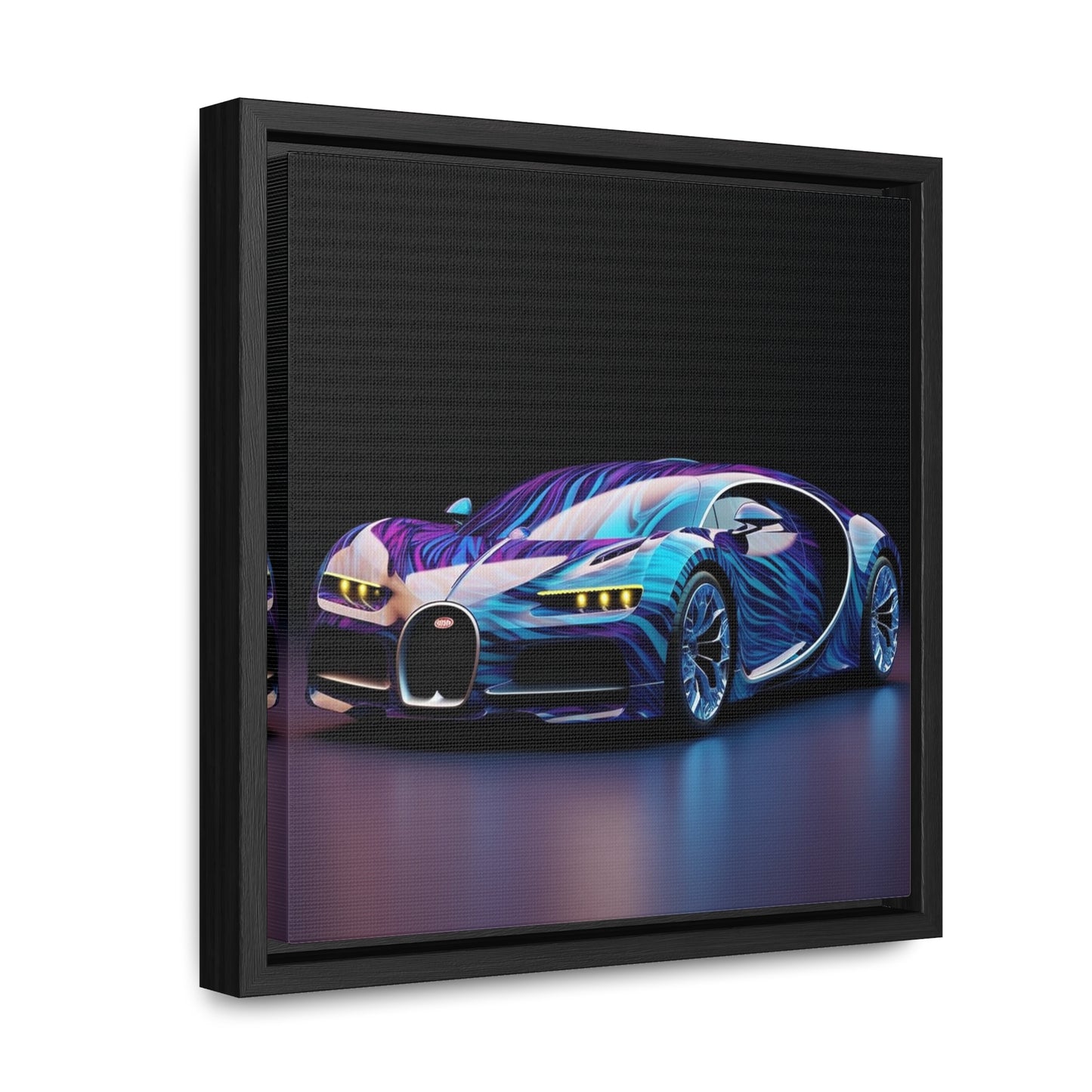 Gallery Canvas Wraps, Square Frame Bugatti Abstract Flair 3