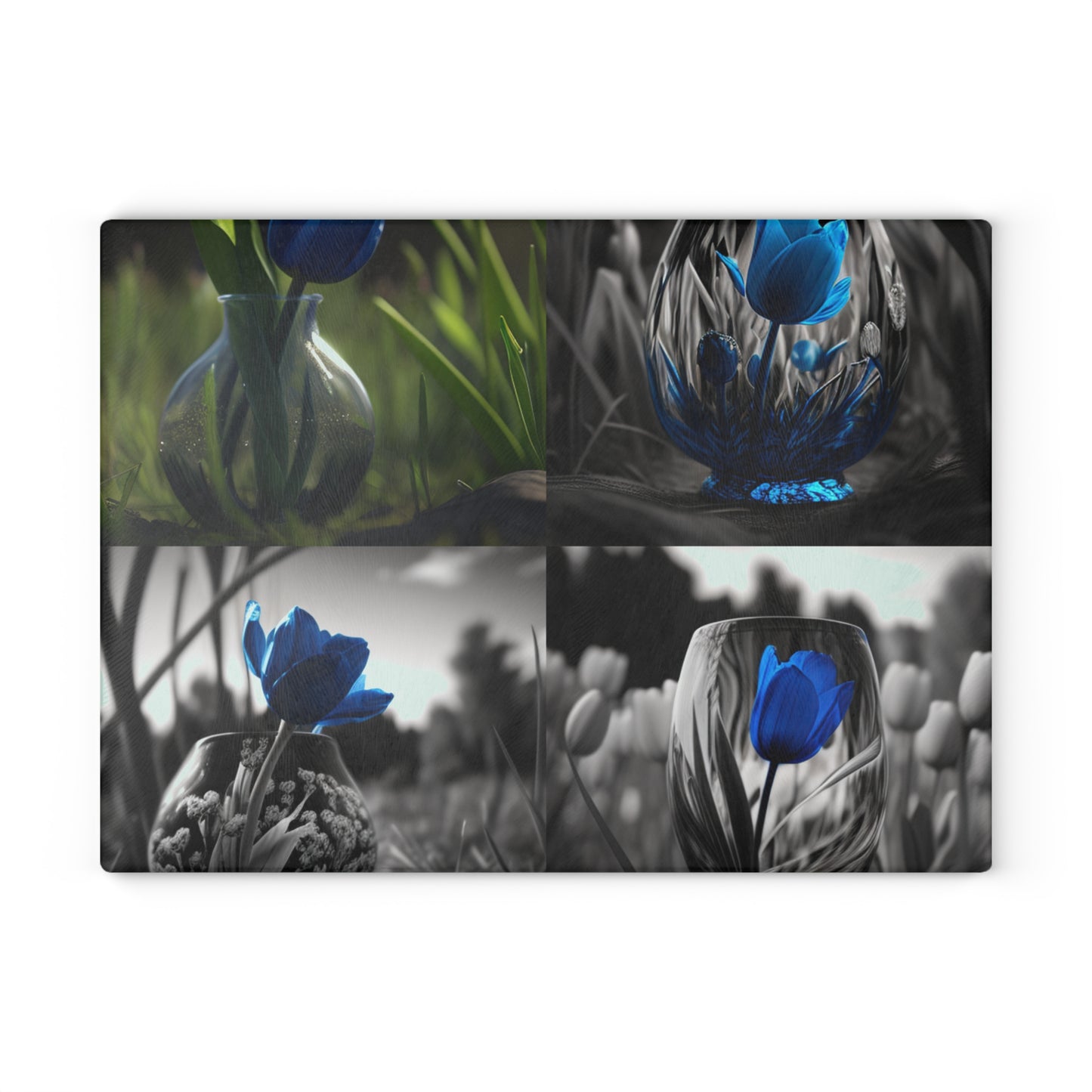 Glass Cutting Board Tulip 5