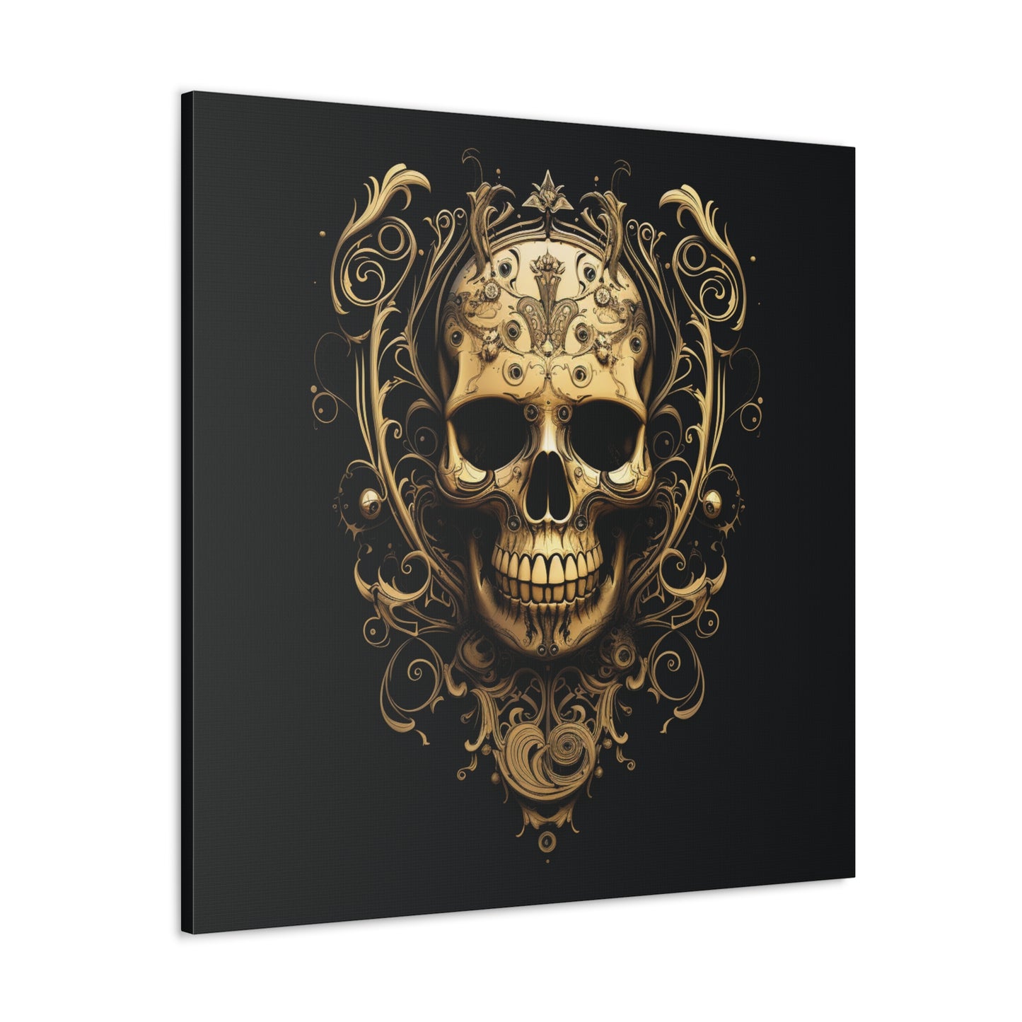 Canvas Gallery Wraps Skull Treble Clef 3