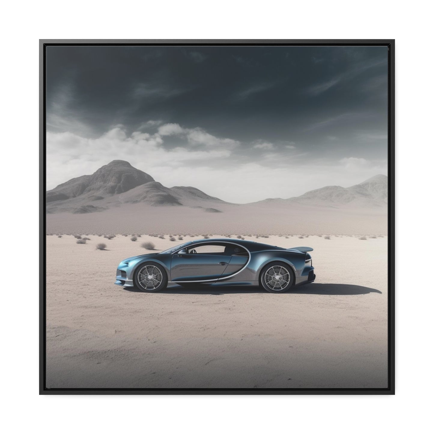 Gallery Canvas Wraps, Square Frame Bugatti Real Look 1