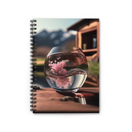 Spiral Notebook - Ruled Line Cherry Blossom 4