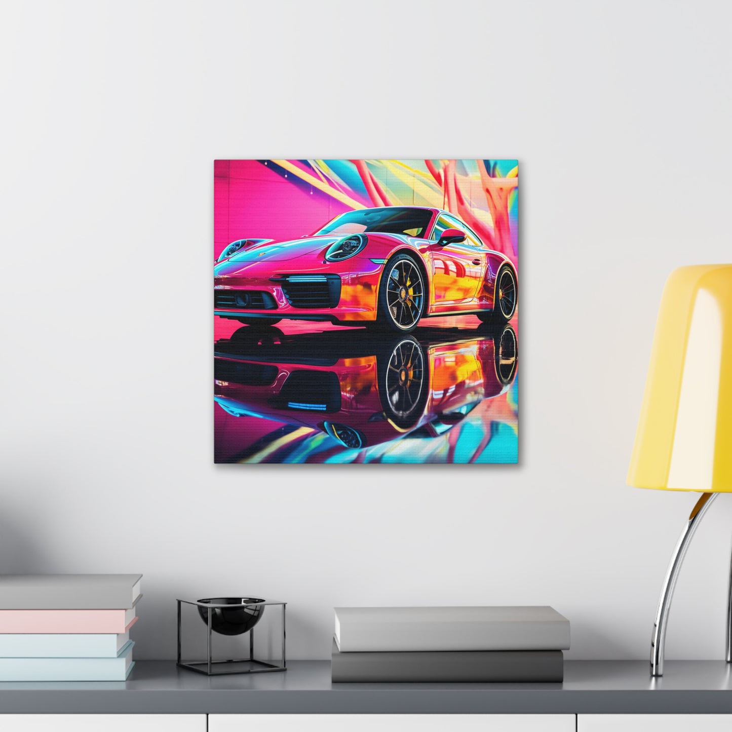 Canvas Gallery Wraps Macro Porsche 4