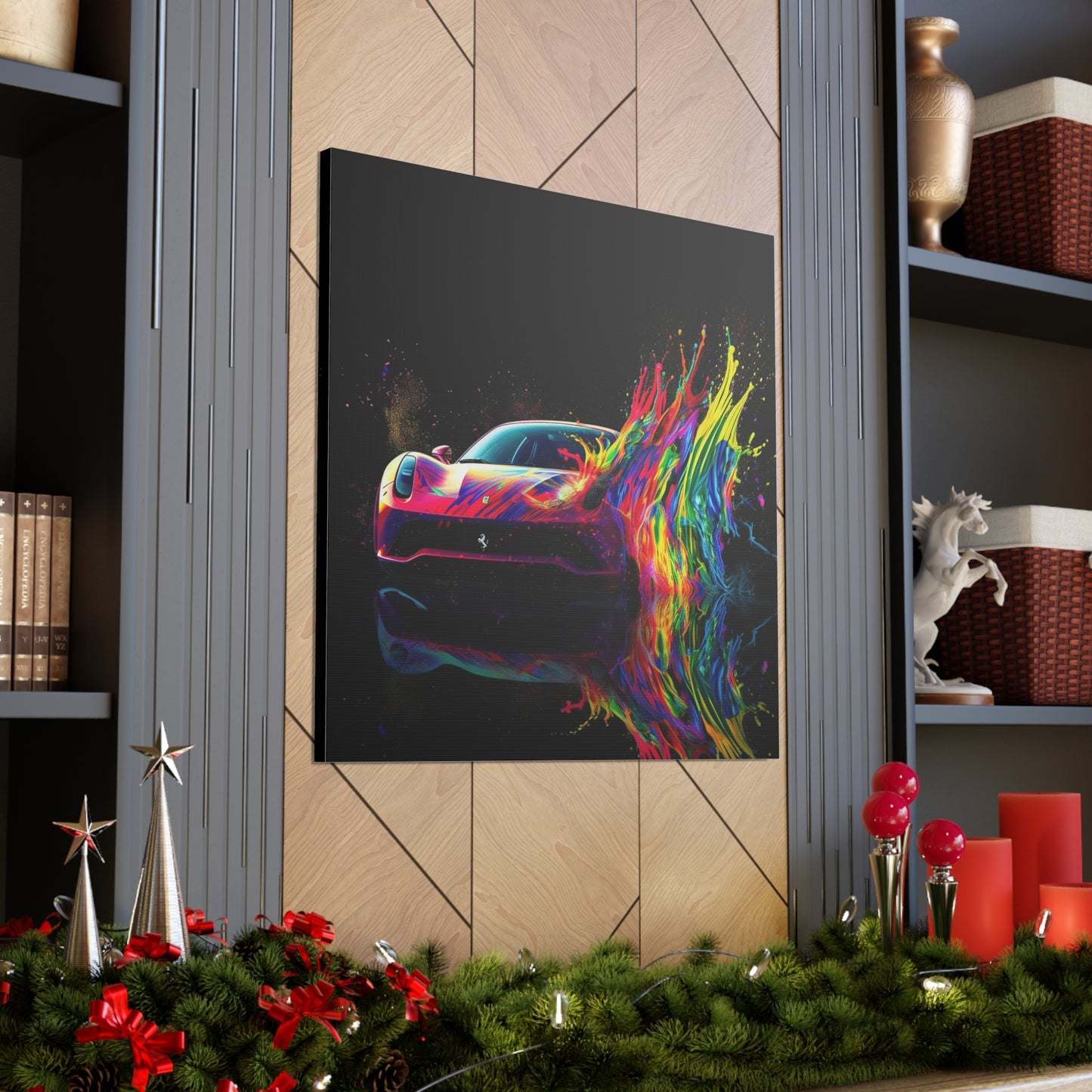 Canvas Gallery Wraps Ferrari Fusion Water 3