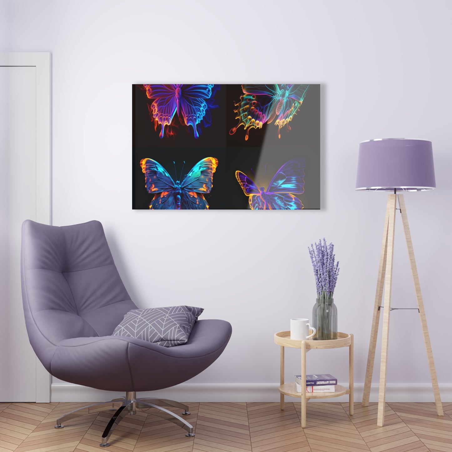 Acrylic Prints Thermal Butterfly 5