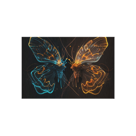 Outdoor Rug  Neon Glo Butterfly 1